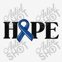 Hope Colon Cancer Awareness Blue Ribbon Crc Faith Love Classic T-shirt | Artistshot