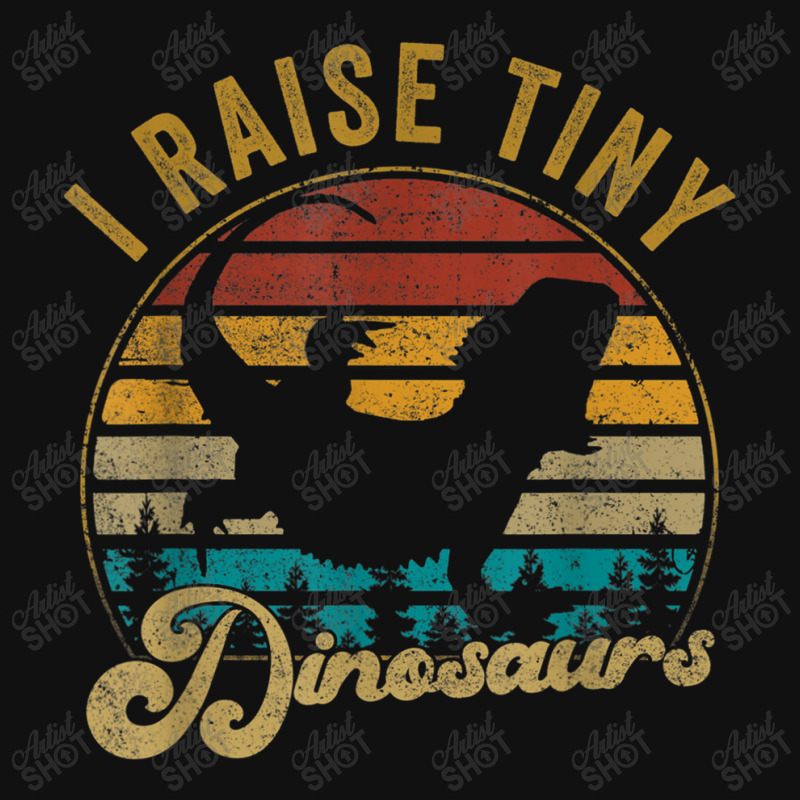 I Raise Tiny Dinosaur Funny Vintage Retro 70s Bearded Dragon Day Gift Iphone 13 Case | Artistshot