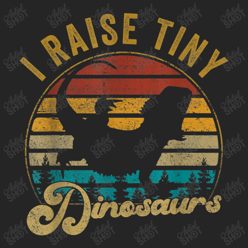 I Raise Tiny Dinosaur Funny Vintage Retro 70s Bearded Dragon Day Gift Unisex Hoodie | Artistshot