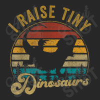 I Raise Tiny Dinosaur Funny Vintage Retro 70s Bearded Dragon Day Gift Men's T-shirt Pajama Set | Artistshot