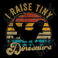 I Raise Tiny Dinosaur Funny Vintage Retro 70s Bearded Dragon Day Gift Men's 3/4 Sleeve Pajama Set | Artistshot