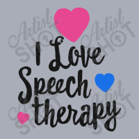 I Love Speech Therapy Shirt For Slp Language Pathologist 1 Tank Dress | Artistshot