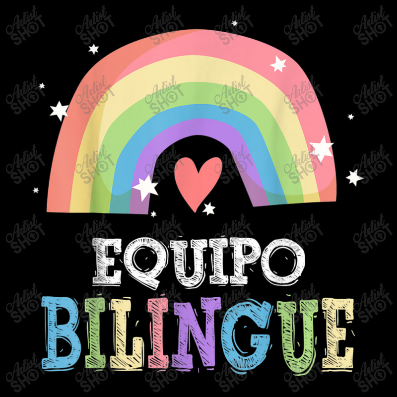 Equipo Bilingue Spanish Bilingual Team Squad Back To School Maternity Scoop Neck T-shirt by NathanielDesign | Artistshot