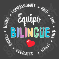 Equipo Bilingue Spanish Bilingual Team Squad Back To School Vintage T-shirt | Artistshot