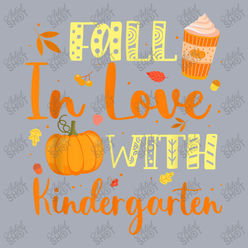 Fall In Love With Kindergarten Pumpkin Autumn Season Tank Dress by NathanielDesign | Artistshot