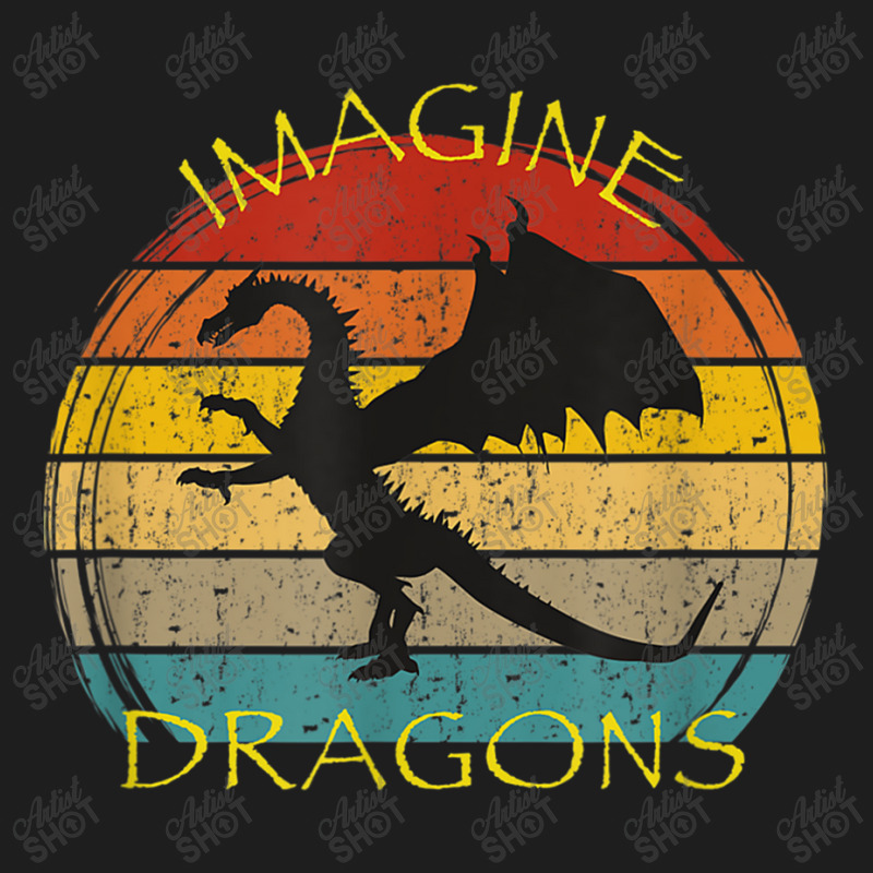 Imagine Magical And Mythical Fantasy Dragons Ii Lover Gifts Classic T-shirt by HailieDesign | Artistshot