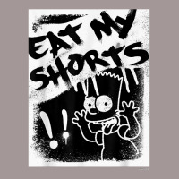 The Simpsons Bart Simpson Eat My Shorts Spray Paint Graffiti T Shirt Vintage Hoodie | Artistshot