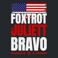 Foxtrot Juliett Bravo Expressive Design Crewneck Sweatshirt | Artistshot