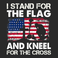 I Stand For The Flag & Kneel For The Cross Veteran Day Gift 22 Printed Hat | Artistshot