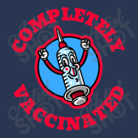 Completely Vaccinated   Vaccination Men Denim Jacket | Artistshot