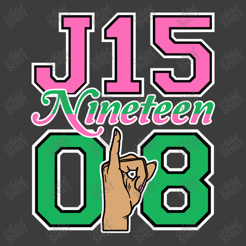 J15 Nineteen 08 Founder's Day Aka Women Hand Sign Sweat Men's Polo Shirt | Artistshot