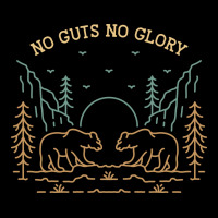 No Guts No Glory Wild Bear Kids Cap | Artistshot