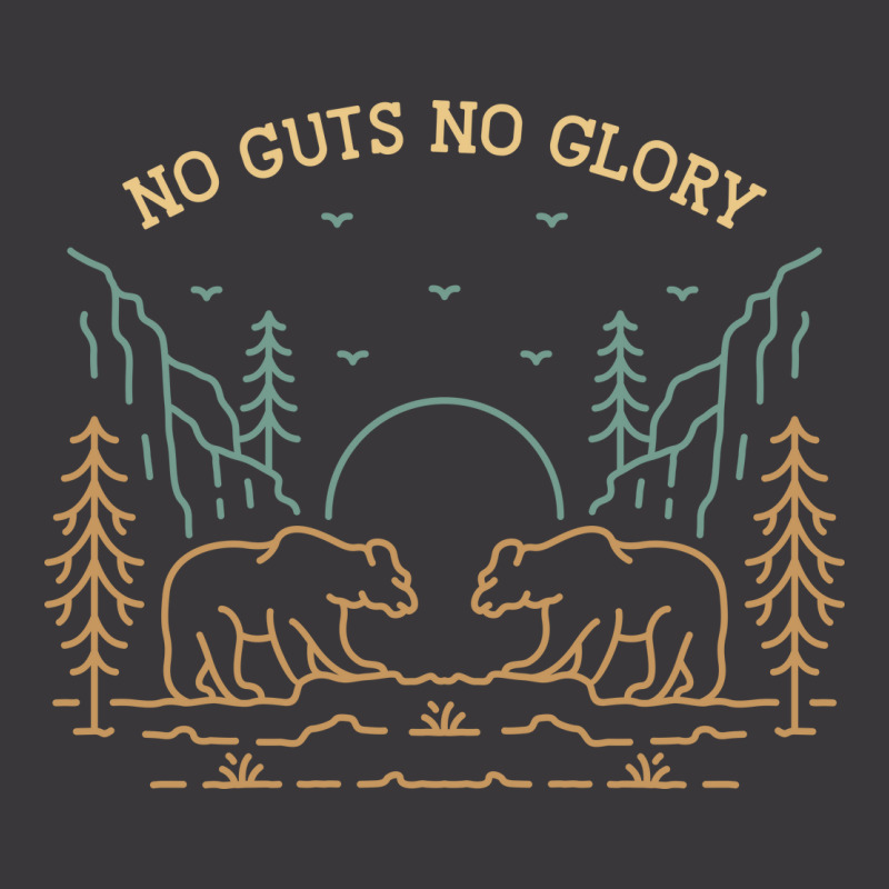 No Guts No Glory Wild Bear Ladies Curvy T-Shirt by VEKTORKITA | Artistshot