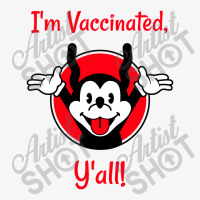 Happy Dog Vaccinated   Vaccinated Ladies Fitted T-shirt | Artistshot