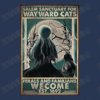 Cats Salem Sanctuary For Way Ward Men Denim Jacket | Artistshot