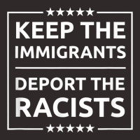 Deport Racists Pro Immigration T Shirt Racerback Tank | Artistshot