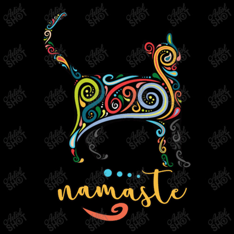 Namaste Cat Yoga Meditation Funny Legging by artworks_animal | Artistshot