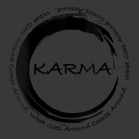 Womens Karma T Shirt What Goes Around Comes Around Funny Karma V Neck Ladies Curvy T-shirt | Artistshot