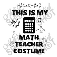 This Is My Scary Math Teacher Costume Halloween Cartoon Character V-neck Tee | Artistshot