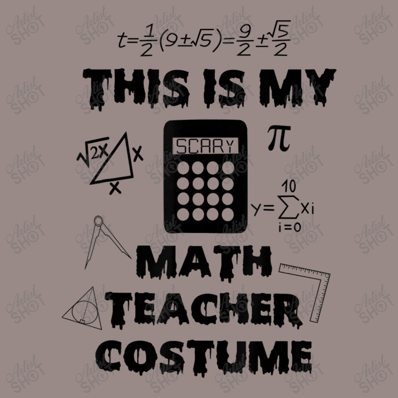 This Is My Scary Math Teacher Costume Halloween Cartoon Character Vintage T-shirt | Artistshot