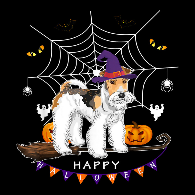 Airedale Witch Pumpkin Halloween Kids Mens Womens Dog Lover 172 Zipper Hoodie | Artistshot