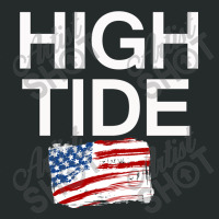 High Tide  America  Design Tees Women's Triblend Scoop T-shirt | Artistshot