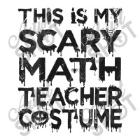 Womens This Is My Scary Math Teacher Costume Halloween Mens My Favorit V-neck Tee | Artistshot