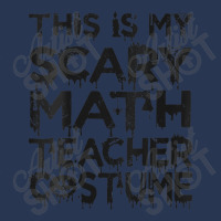 Womens This Is My Scary Math Teacher Costume Halloween Mens My Favorit Men Denim Jacket | Artistshot