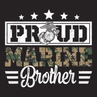 Proud Marine Brother Military Gift For Sister T Shirt Vintage Cap | Artistshot