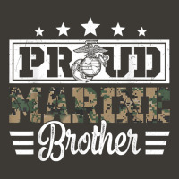 Proud Marine Brother Military Gift For Sister T Shirt Bucket Hat | Artistshot