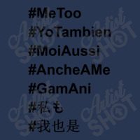 Metoo In All Languages   Metoo Ladies Denim Jacket | Artistshot