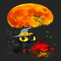 Black Cat Halloween Scary Pumpkins Full Moon Black Cat Lover 51 Unisex Hoodie | Artistshot