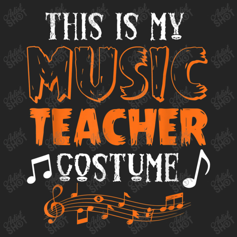 Funny This Is My Scary Music Teacher Halloween Costume Party Retro 3/4 Sleeve Shirt | Artistshot