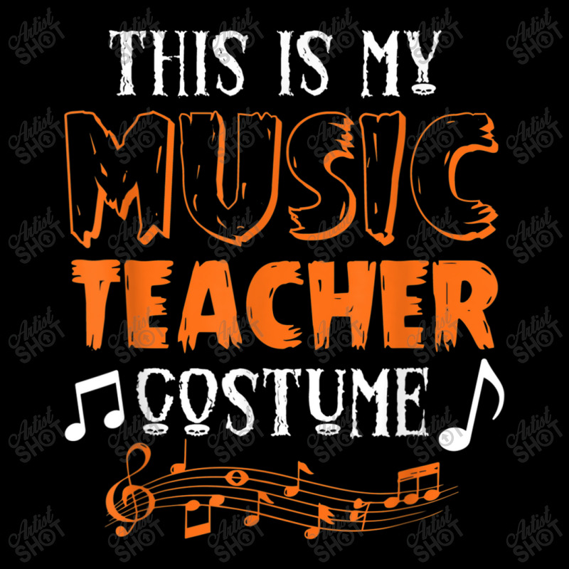 Funny This Is My Scary Music Teacher Halloween Costume Party Retro Zipper Hoodie | Artistshot