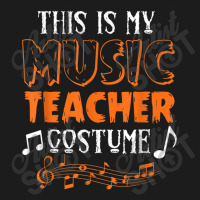 Funny This Is My Scary Music Teacher Halloween Costume Party Retro Hoodie & Jogger Set | Artistshot