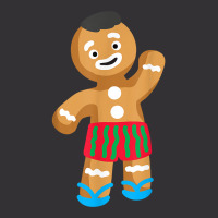 Gingerbread Man In Swimming Trunks  Christmas In July T Shirt Vintage Hoodie | Artistshot