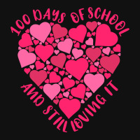 Cute 100 Days Of School And Still Loving It Heart Throw Pillow | Artistshot