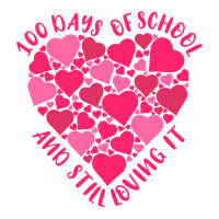 Cute 100 Days Of School And Still Loving It Heart Sticker | Artistshot