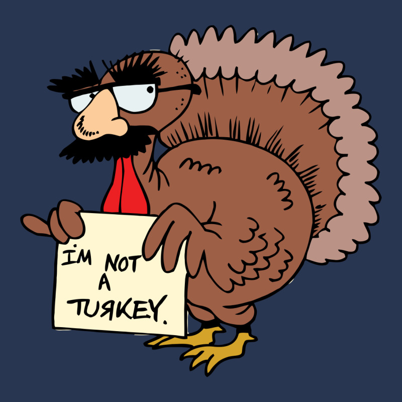 Thanksgiving  I M Not A Turkey (disguised Face Don T Gobble Til You Wo Men Denim Jacket | Artistshot