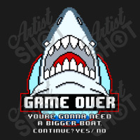Game Over Shark Full-length Apron | Artistshot