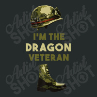 Patriot Soldier I'm The Dragon Veteran Music Vintage Retro Women's Triblend Scoop T-shirt | Artistshot