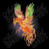 Phoenix Rising Watercolor Fantasy Mythical Mystic Funny Gift Adjustable Cap | Artistshot