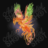 Phoenix Rising Watercolor Fantasy Mythical Mystic Funny Gift Crop Top | Artistshot