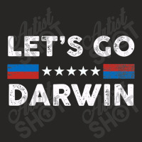 Lets Go Darwin Us Flag Vintage Ladies Fitted T-shirt | Artistshot