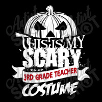 This Is My Scary 3rd Grade Teacher Costume Halloween Shirt Cartoon Cha Pocket T-shirt | Artistshot