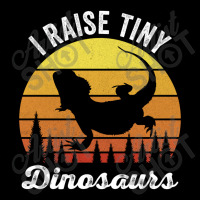 Retro I Raise Tiny Dinosaurs Funny Vintage Bearded Dragon Men Women Kids Cap | Artistshot