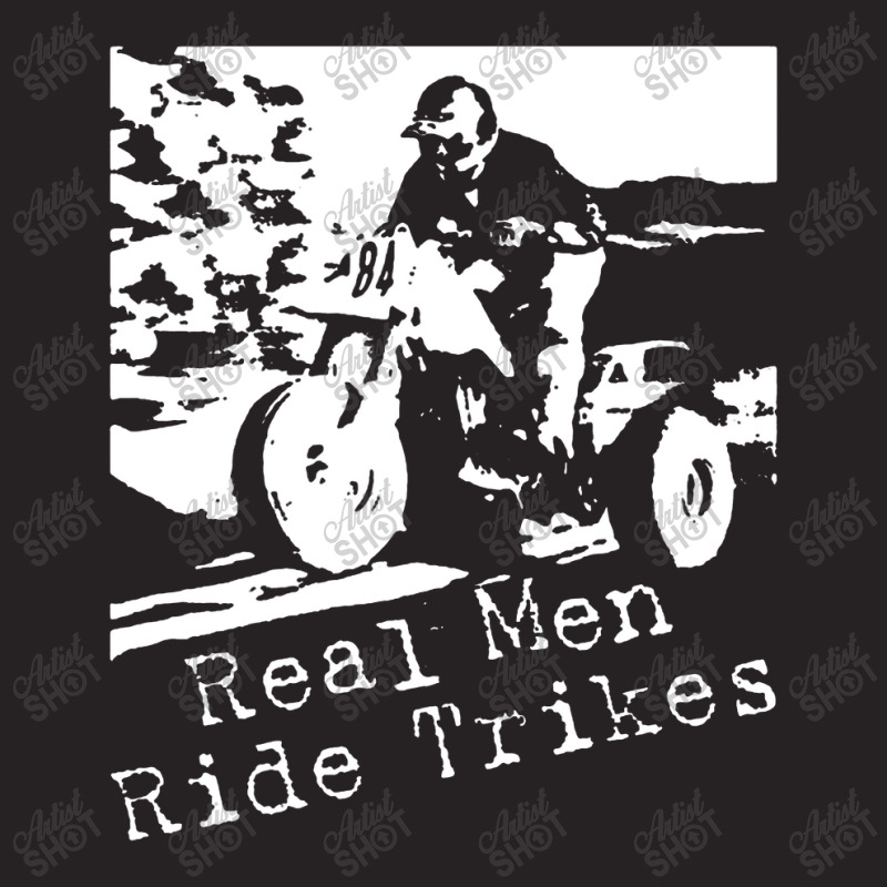 Real Men Ride Trikes Vintage Cap by artworks_animal | Artistshot