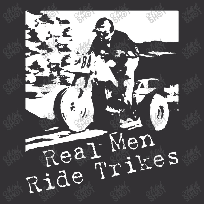 Real Men Ride Trikes Vintage Short by artworks_animal | Artistshot