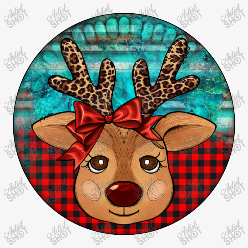 Reindeer Christmas Ladies Fitted T-shirt | Artistshot