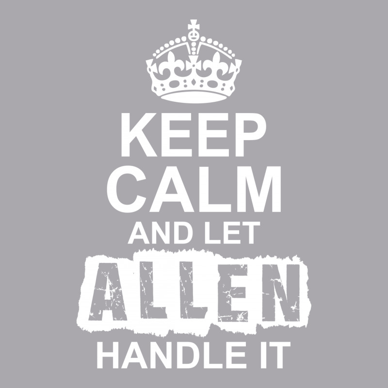 Keep Calm And Let Allen Handle It Youth 3/4 Sleeve by tshiart | Artistshot